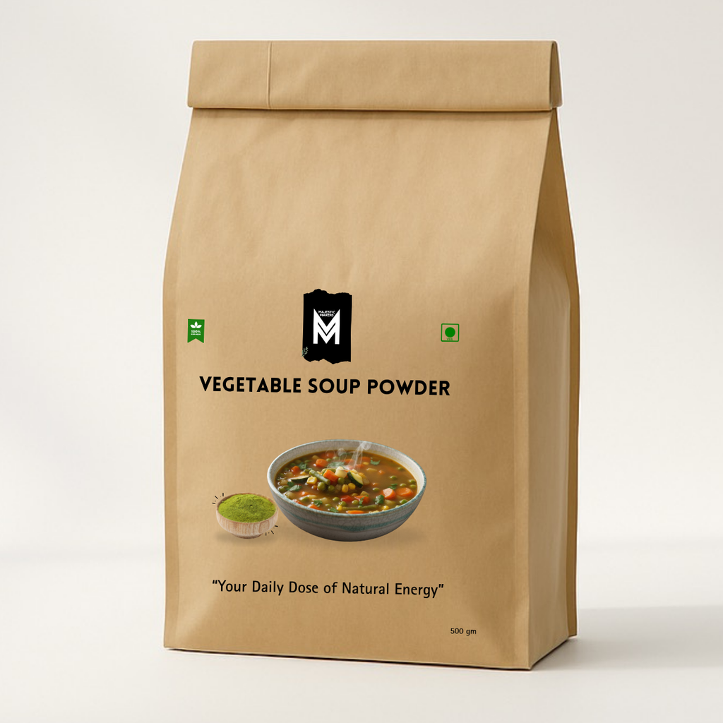 Natural Vegetable Soup Powder (500g) | Pure Organic | Ready in 5 Minutes